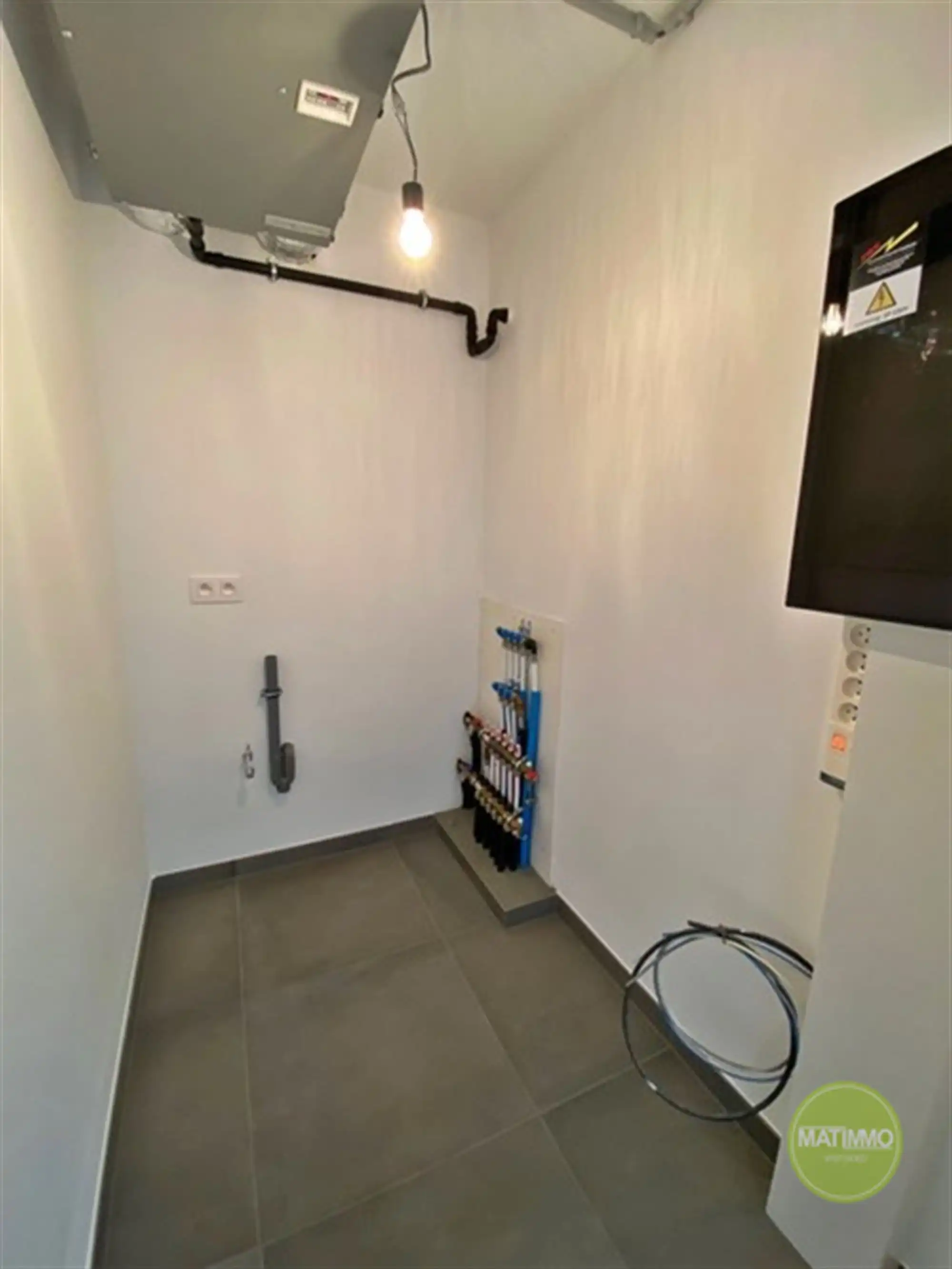 Nieuwbouwappartement (59m2) met 1 slaapkamer, terras en autostaanplaats te Mol.&nbsp; foto 7