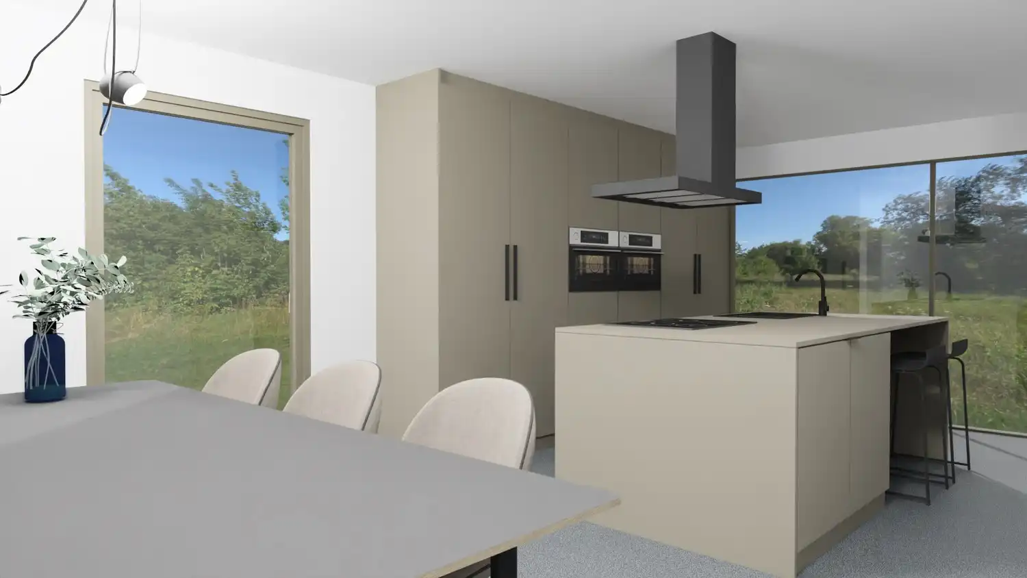 Nieuwbouwproject Weg naar Zutendaal, Maasmechelen - Sleutel-op-de-deur met afwerking naar wens foto 16