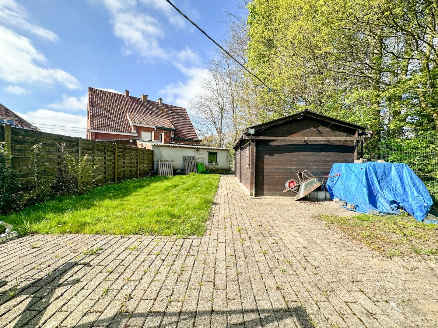 Ruime woning met tuin (perceel 524 m²), 3 slaapkamers, garage en bijgebouw/stalling, Torhout. foto 34