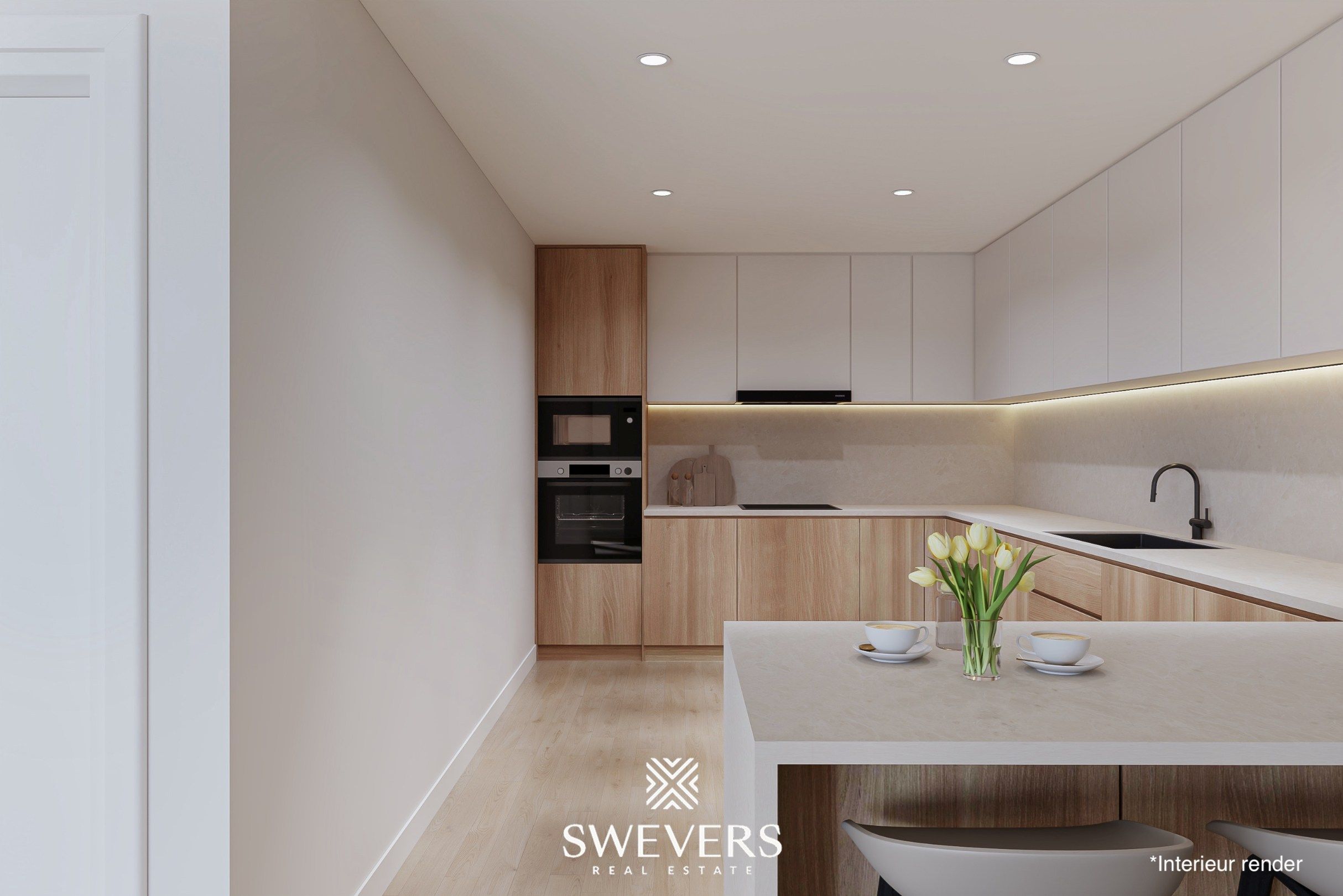 Lichtrijk Appartement met Zuidterras in Hartje Koersel. foto 14