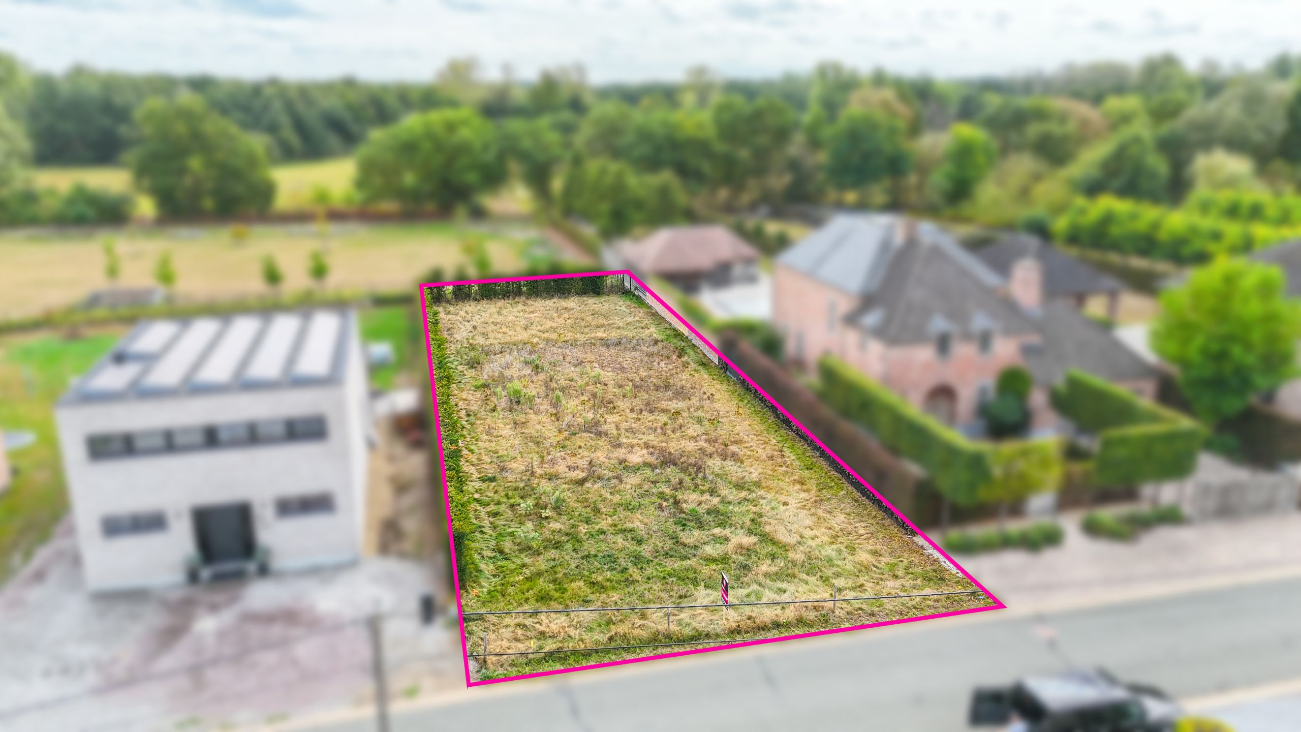 Bouwgrond van ca. 9 are voor open bebouwing in Koersel! foto 3