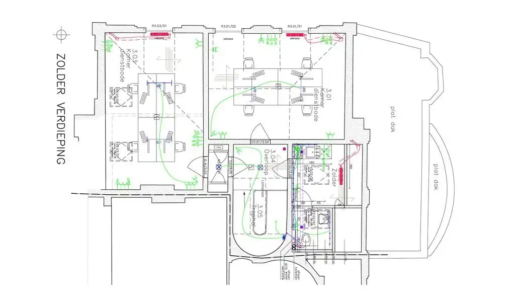 Gemeubelde kantoorruimte met diensten vlakbij het station van Mechelen foto 17