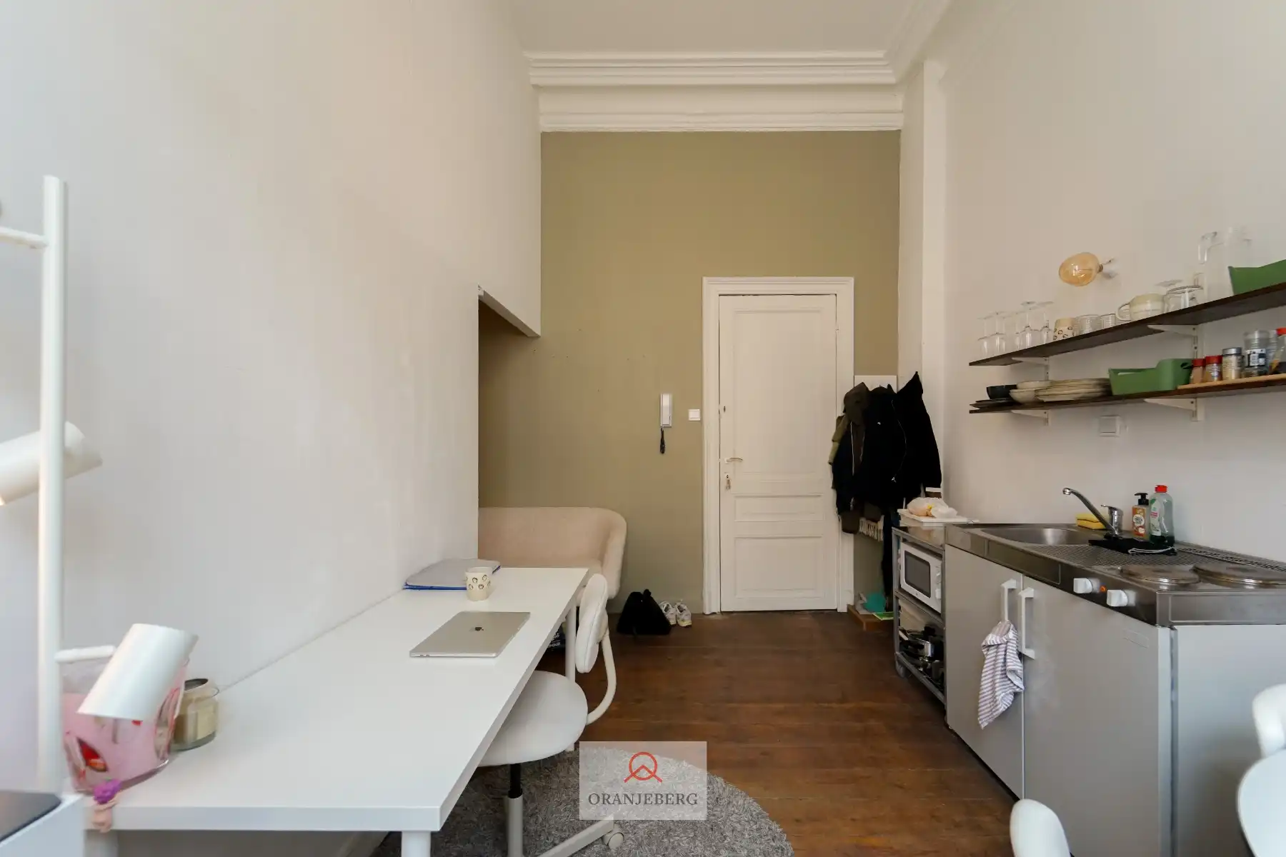 Goed gelegen studio centrum Gent foto 8