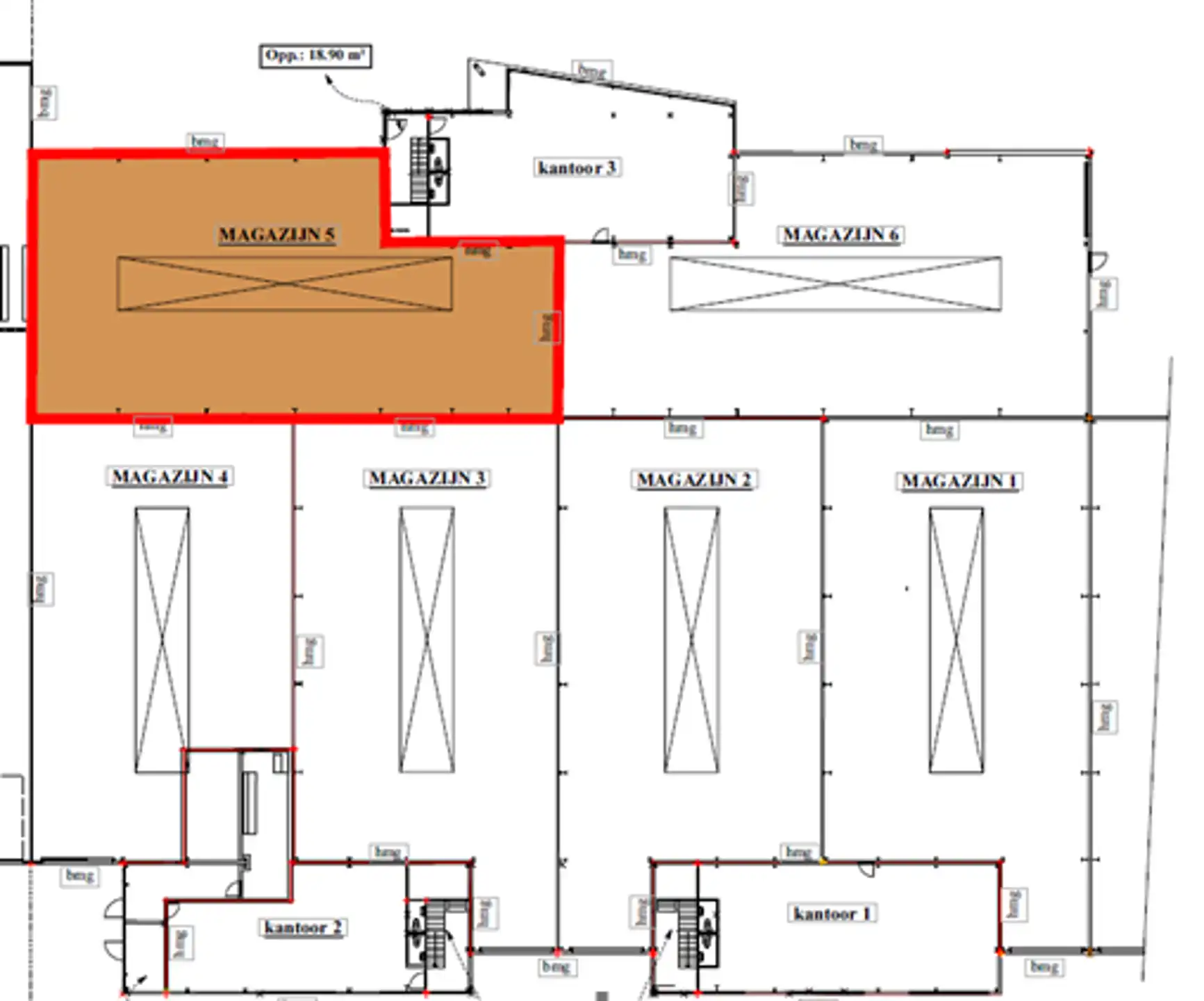 KMO-unit te huur van 399,10 m² te Borgerhout foto 2