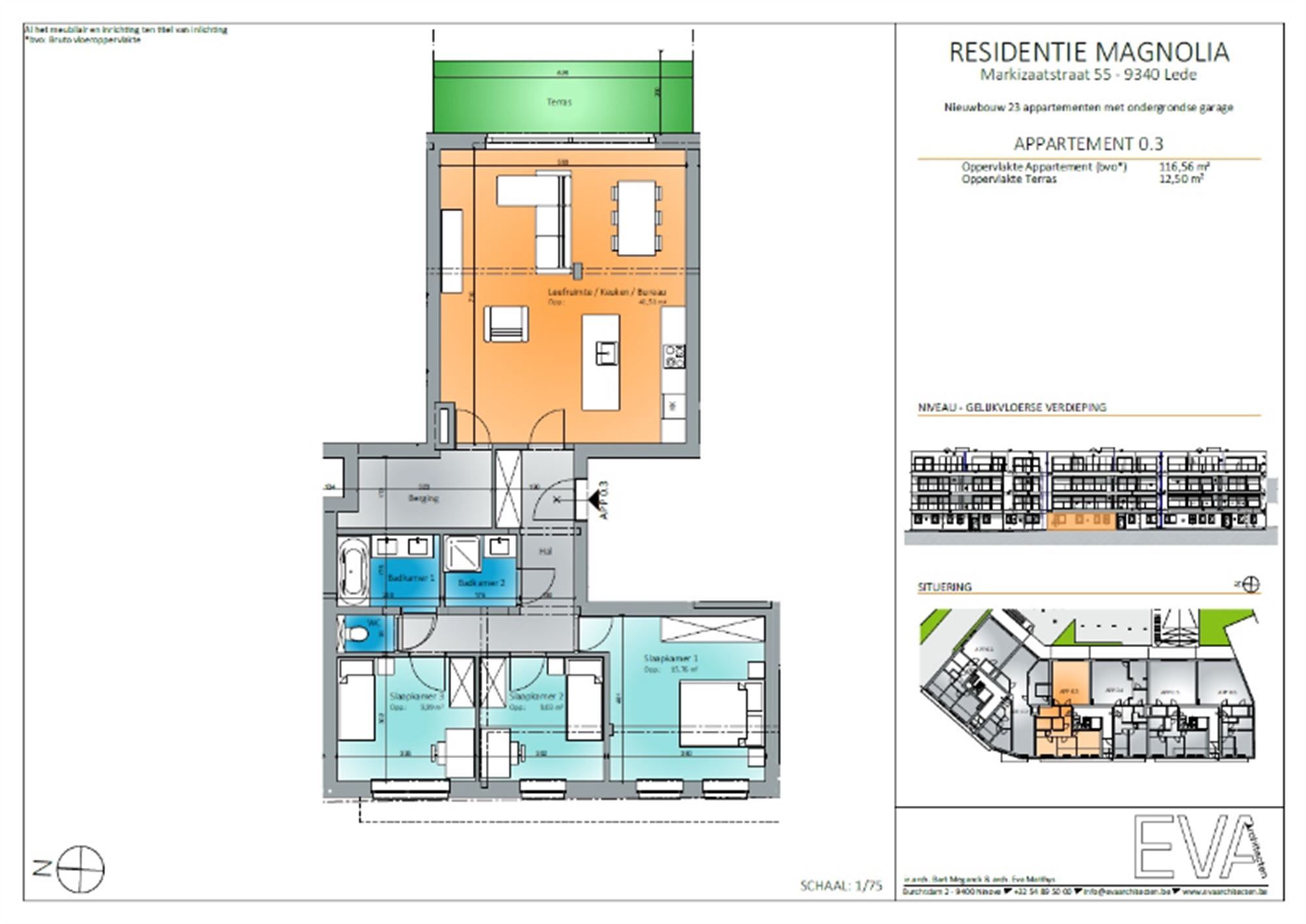 Prachtig Nieuwbouwproject gelegen in centrum van Lede foto 2