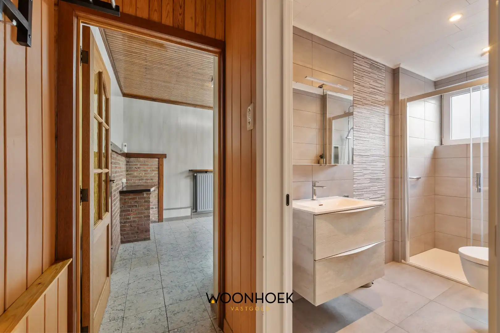 Halfopen bebouwing met 3 slaapkamers & zij-ingang.  foto 10