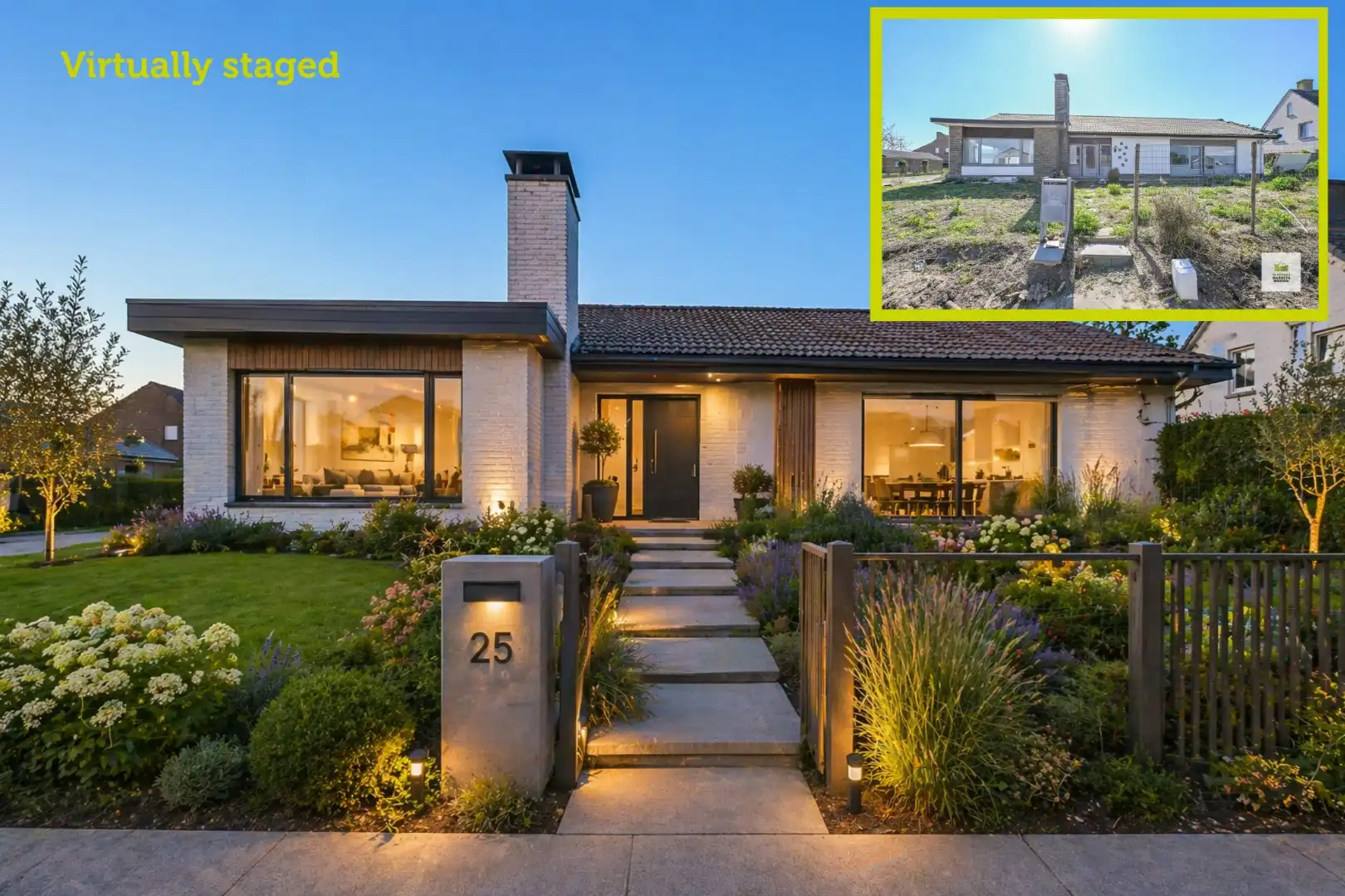 Te renoveren gelijkvloerse woning op 781m2 te centrum Wingene foto 3