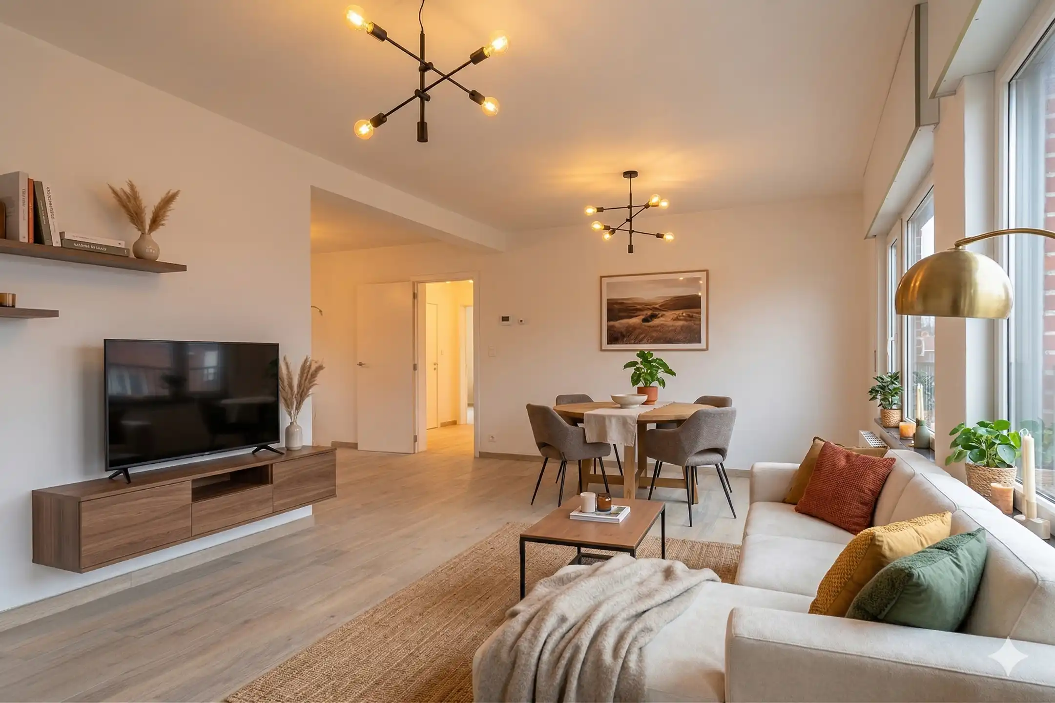 Duplex app (197m²) met 4 slaapkamers vlakbij centrum Beerse. foto 15