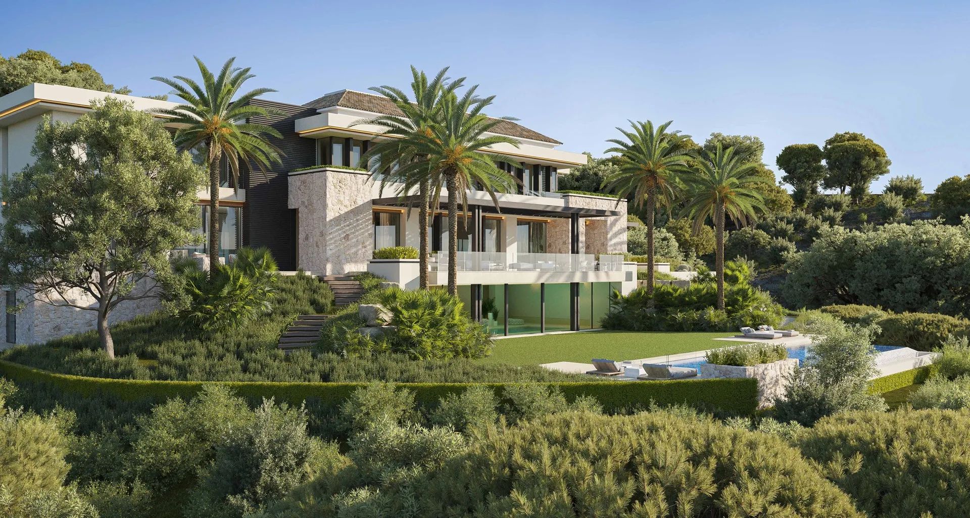 Exclusieve designvilla met adembenemend uitzicht in La Zagaleta foto 9