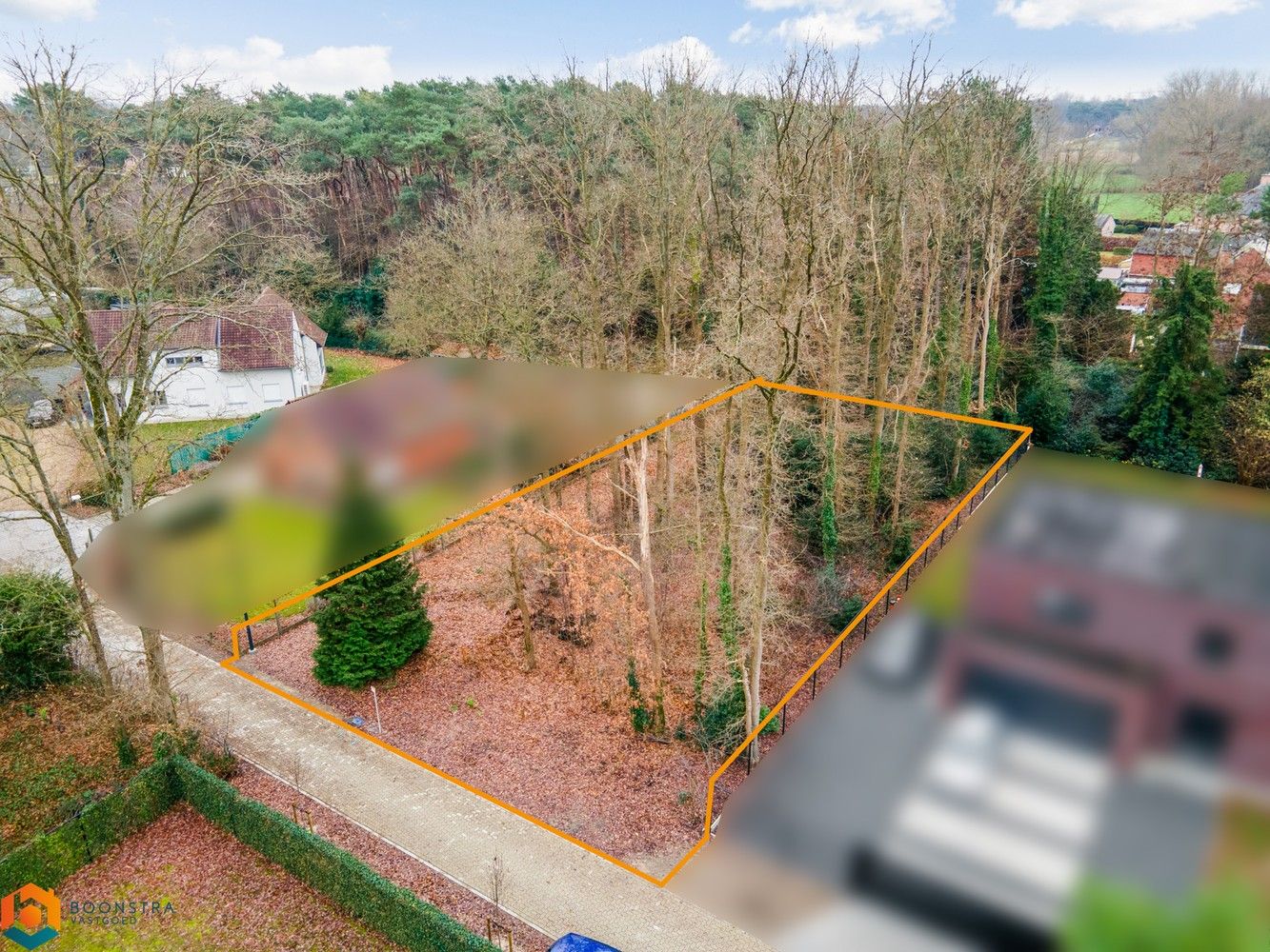 Bouwgrond voor open bebouwing op 895m² in groene omgeving te Keerbergen foto 2