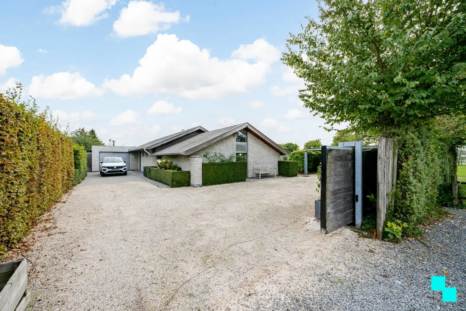 Prachtige gelijkvloerse woning op 6.036m² met verzichten in Kachtem foto 30