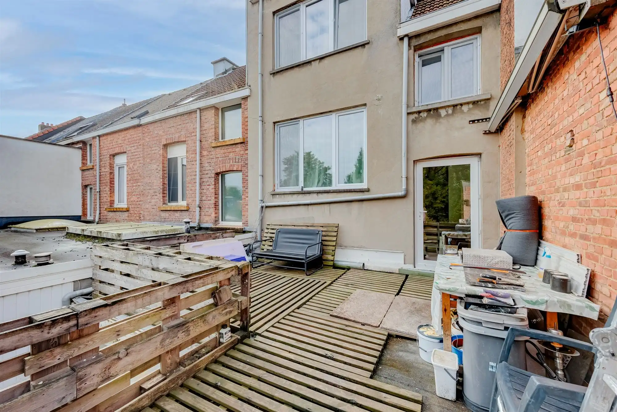 Bel-étage met 2 slaapkamers, dakterras en garagebox! foto 16