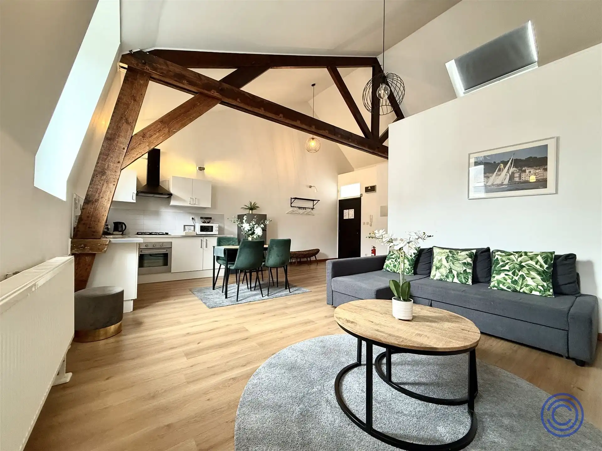 Gemeubeld 1 slpk app op TOP locatie! foto 8