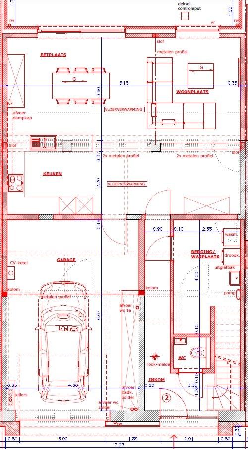 Vernieuwbouw met garage en tuin met open landelijk zicht.  foto 3