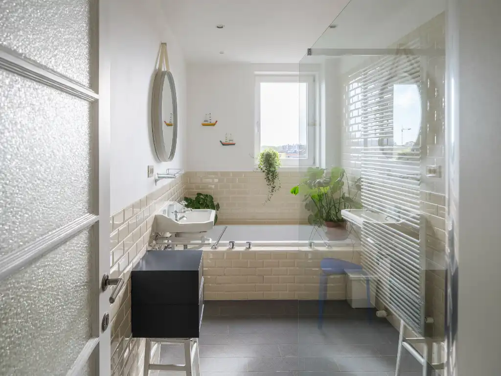 Architecturaal en stijlvol appartement met prachtig uitzicht nabij het station Gent-Sint-Pieters foto 12