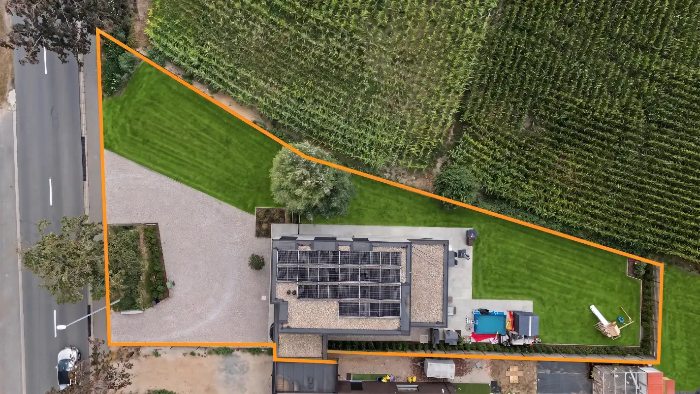 Hoogwaardig afgewerkte, energieneutrale villa (2024) op 876 m² te Oudegem foto 27