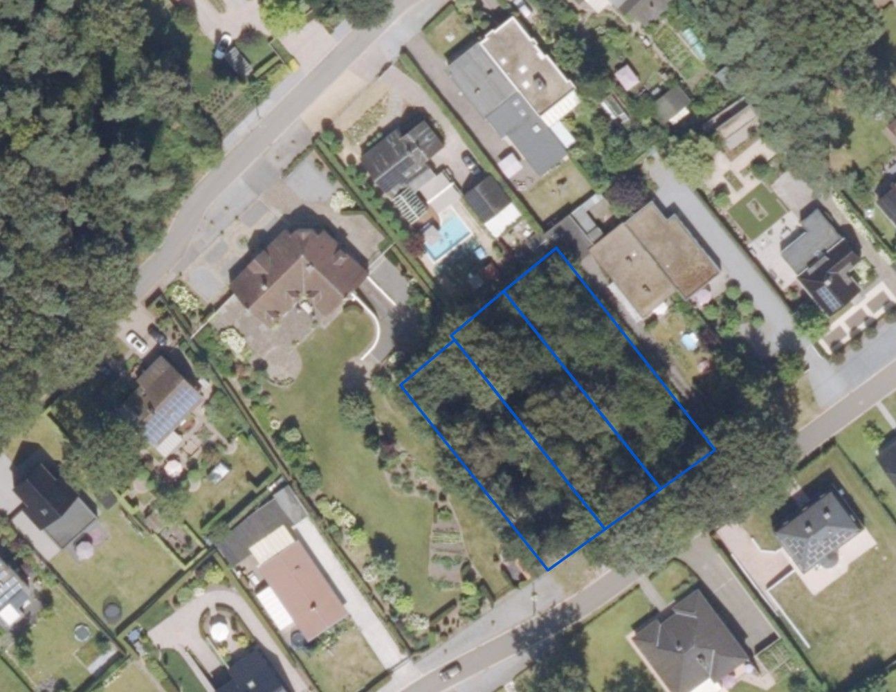 Genk, Oude Hoevestraat 46-48-50: Exclusieve bouwgrond van 17a 99ca en 38,60m breed ! foto 4