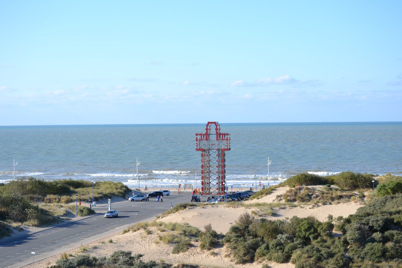Appartement met slaapkamer en slaaphoek op enkele meters van de zee te Koksijde foto 14
