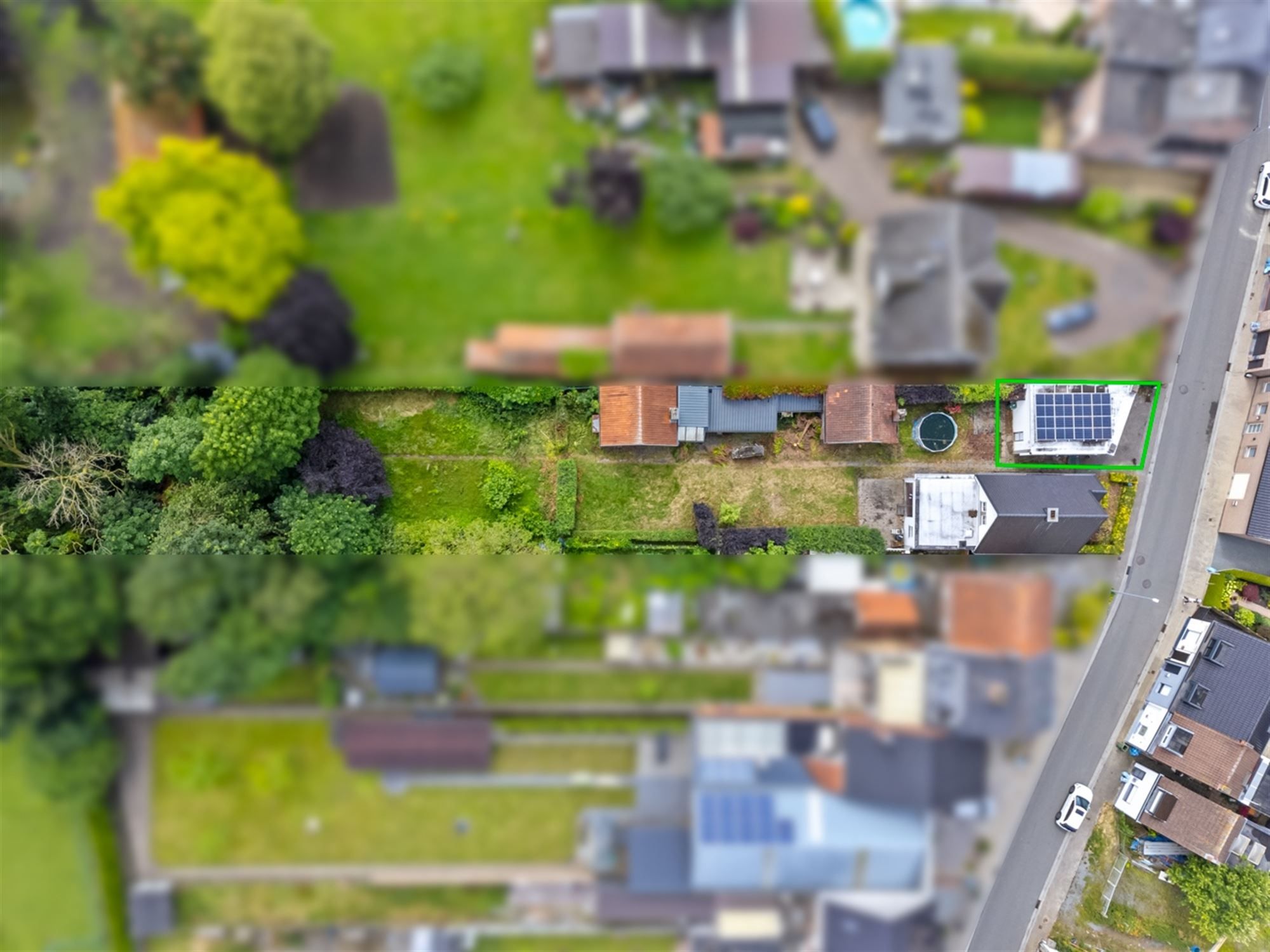 Dubbele garage - 50m² - met autostaanplaats voor de garage foto 4