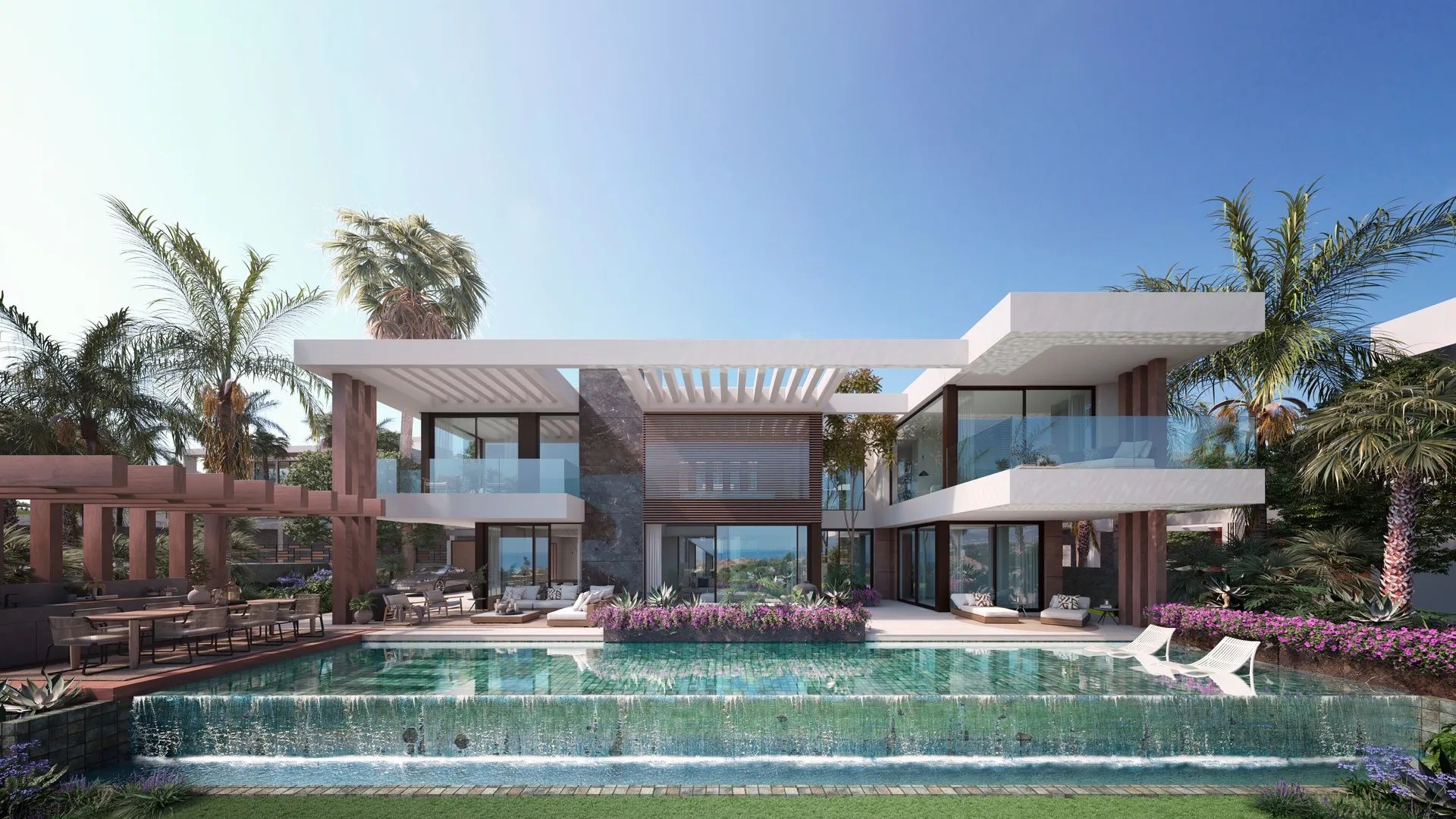 Exclusieve villa's in Nueva Andalucía: een luxe oase van rust en elegantie! foto {{pictureIndex}}