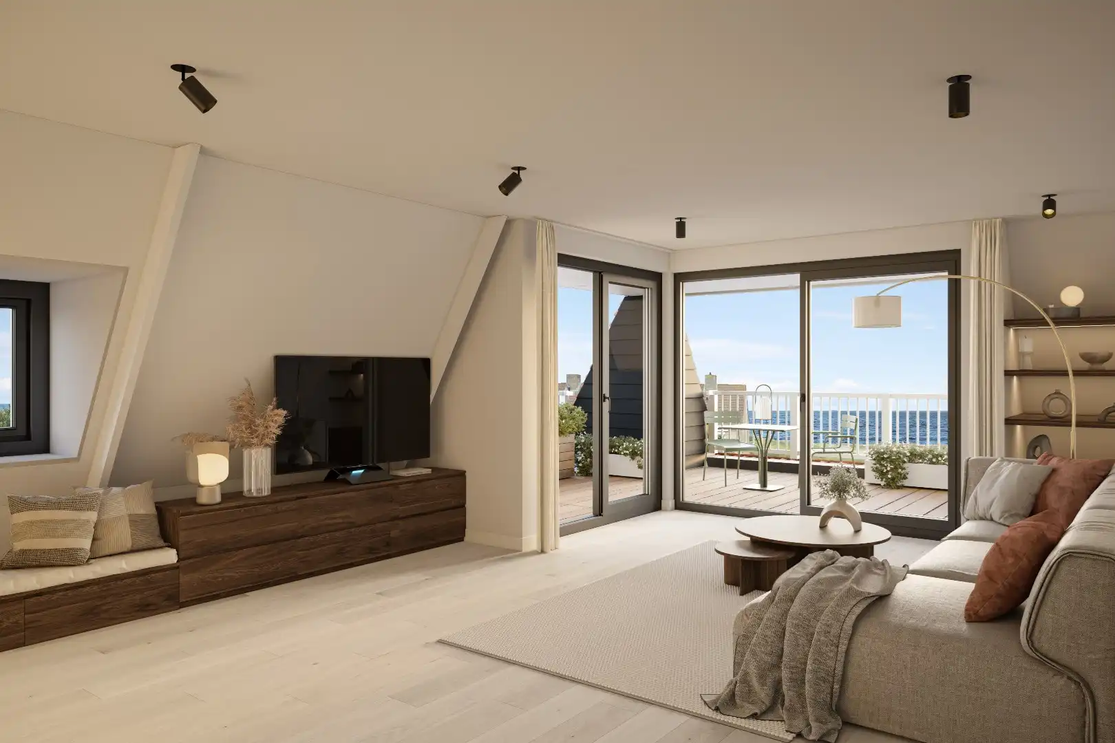 Moderne villa-appartementen met terras aan de Zeedijk in Cadzand - Residentie Duinhof-Noord foto 23