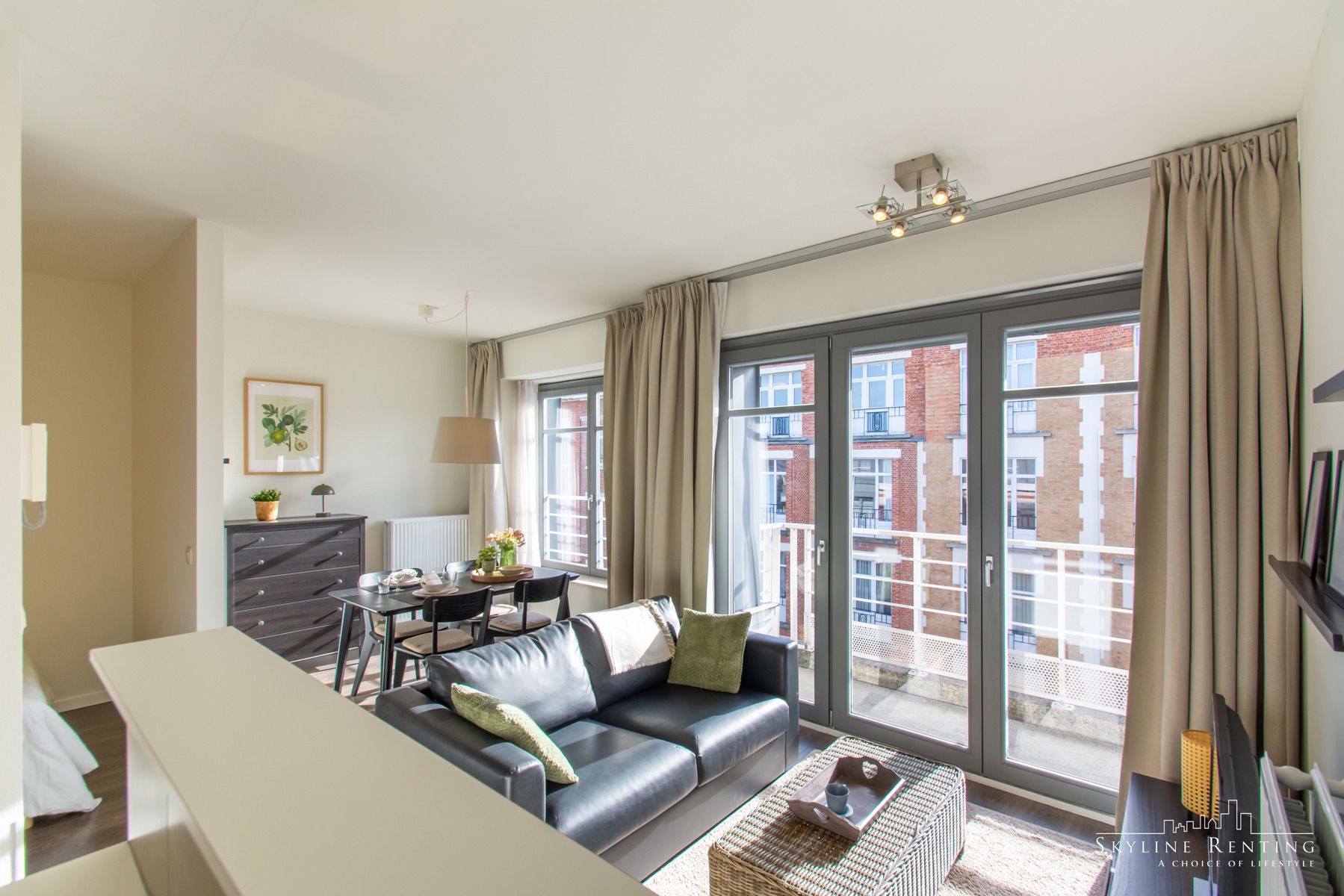 Gemeubelde Studio met slaapkamer-hoek van ±51m² foto 3