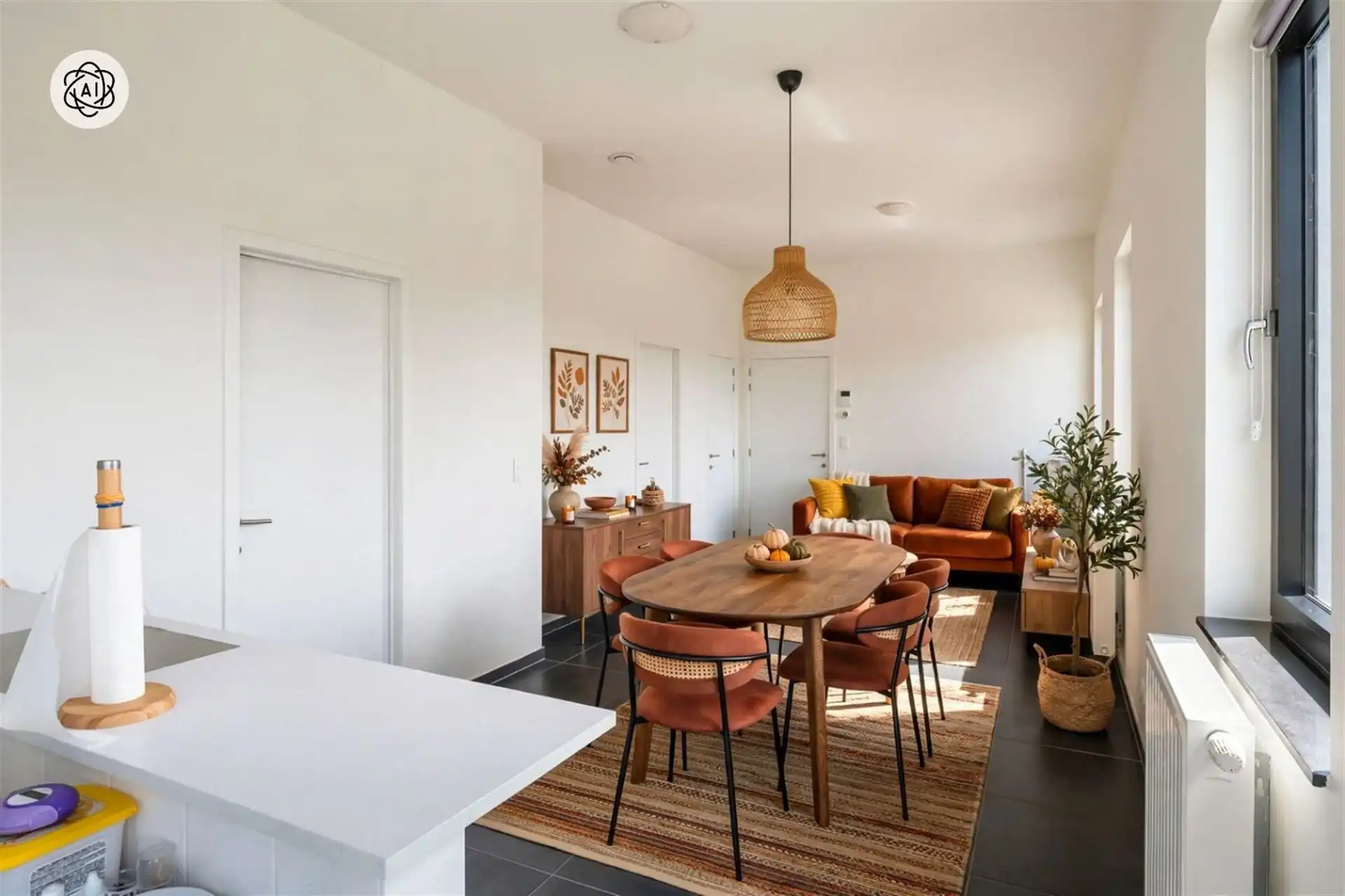 Recent appartement met 2 slaapkamers en terras! foto 7