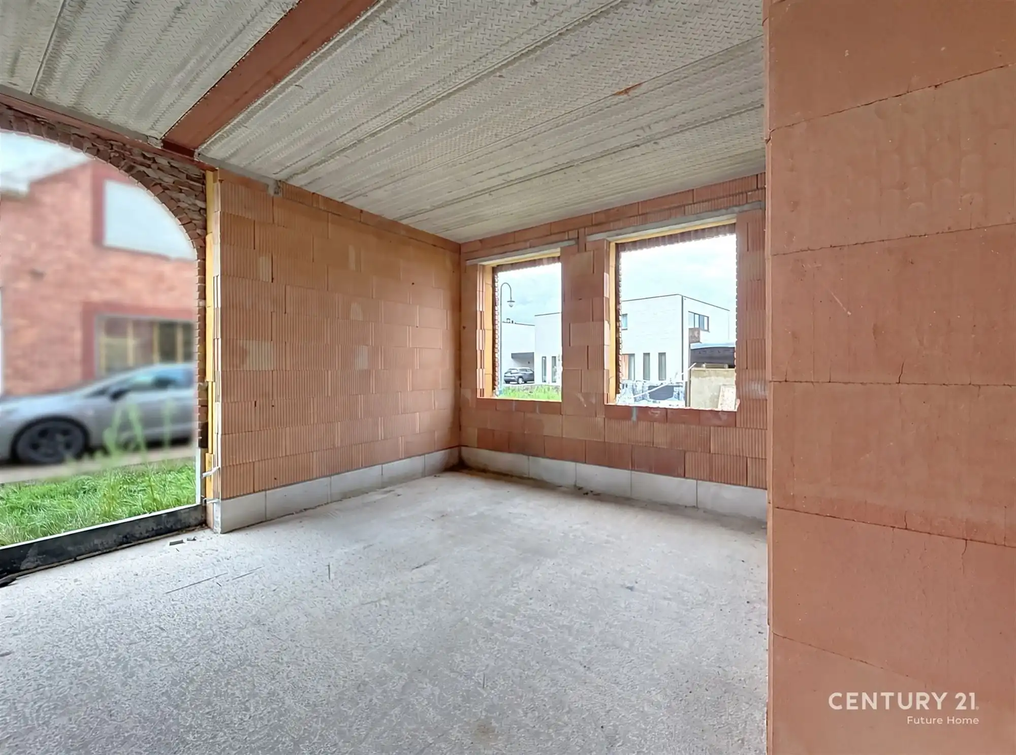 Prachtige ruwbouw woning met afgewerkt bijgebouw te koop! foto 6