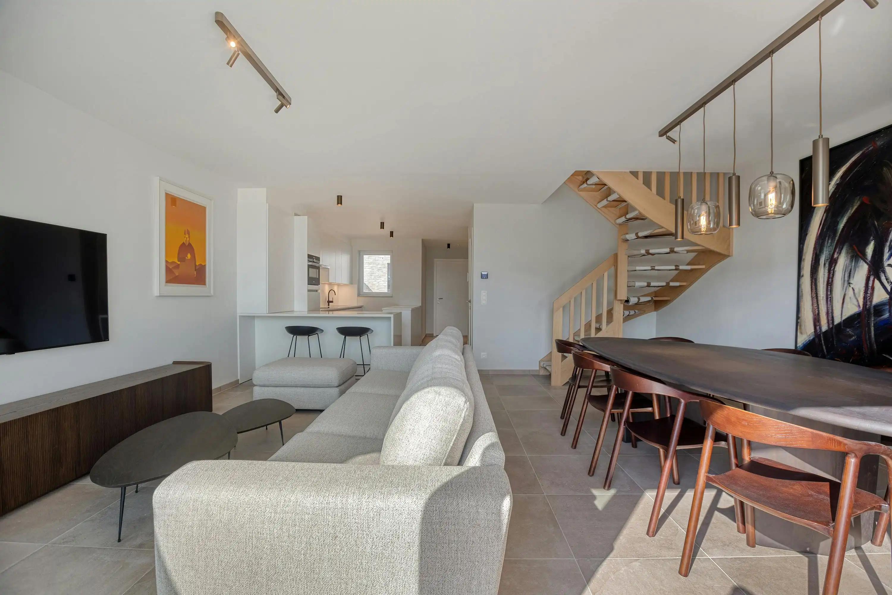 Penthouse met ruime terrassen in het centrum van Koksijde foto 3