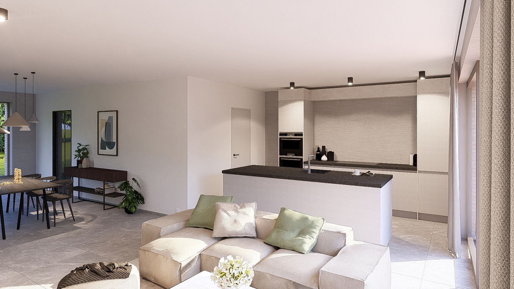 Nieuwbouwwoning te Loppem. 6% BTW MOGELIJK!* foto 2