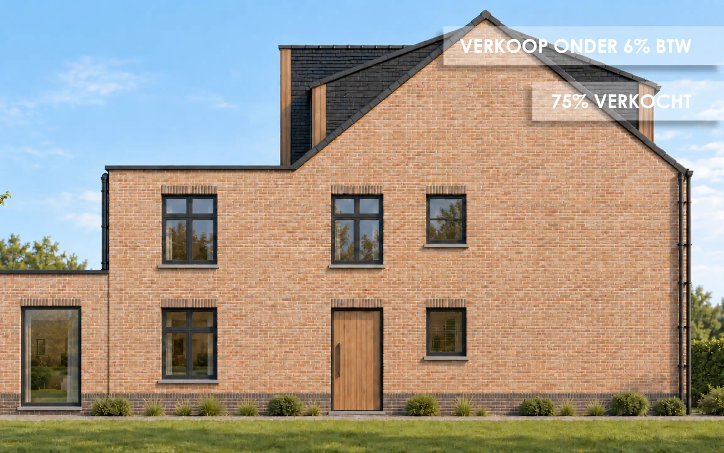 Nieuwbouwproject nabij de vaart te Brecht – 75% verkocht! foto 2