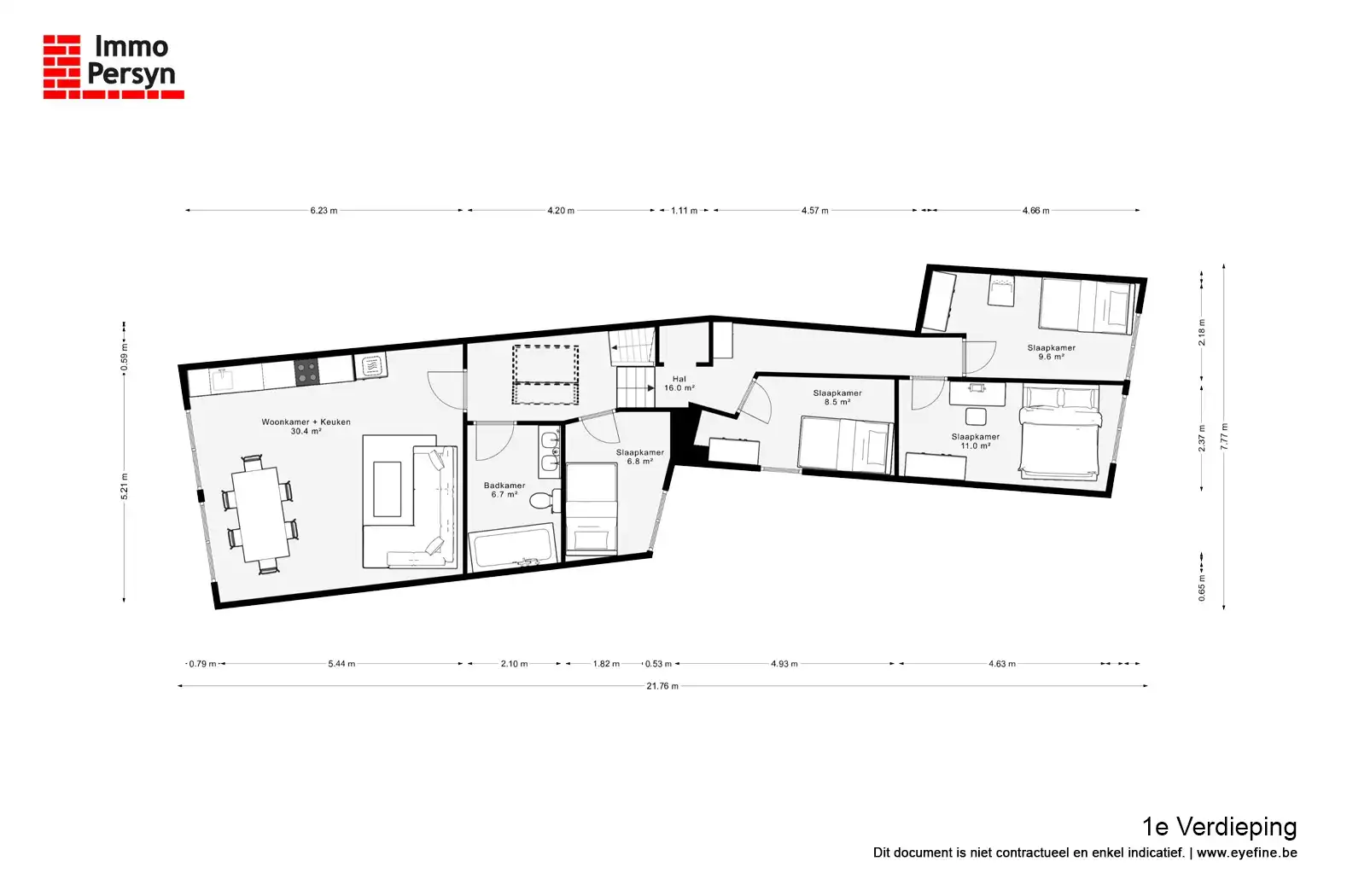 Energiezuinig (EPC C) & veelzijdig: Ruim pand met 3 slaapkamers – Geen renovatieverplichting! foto 23