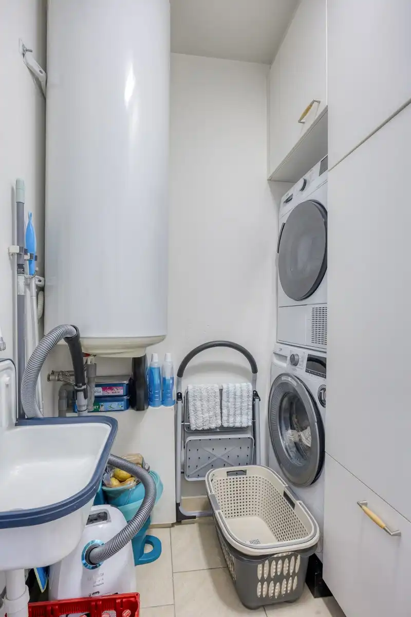 Gelijjkvloers appartement met 1 slaapkamer en staanplaats. foto 13
