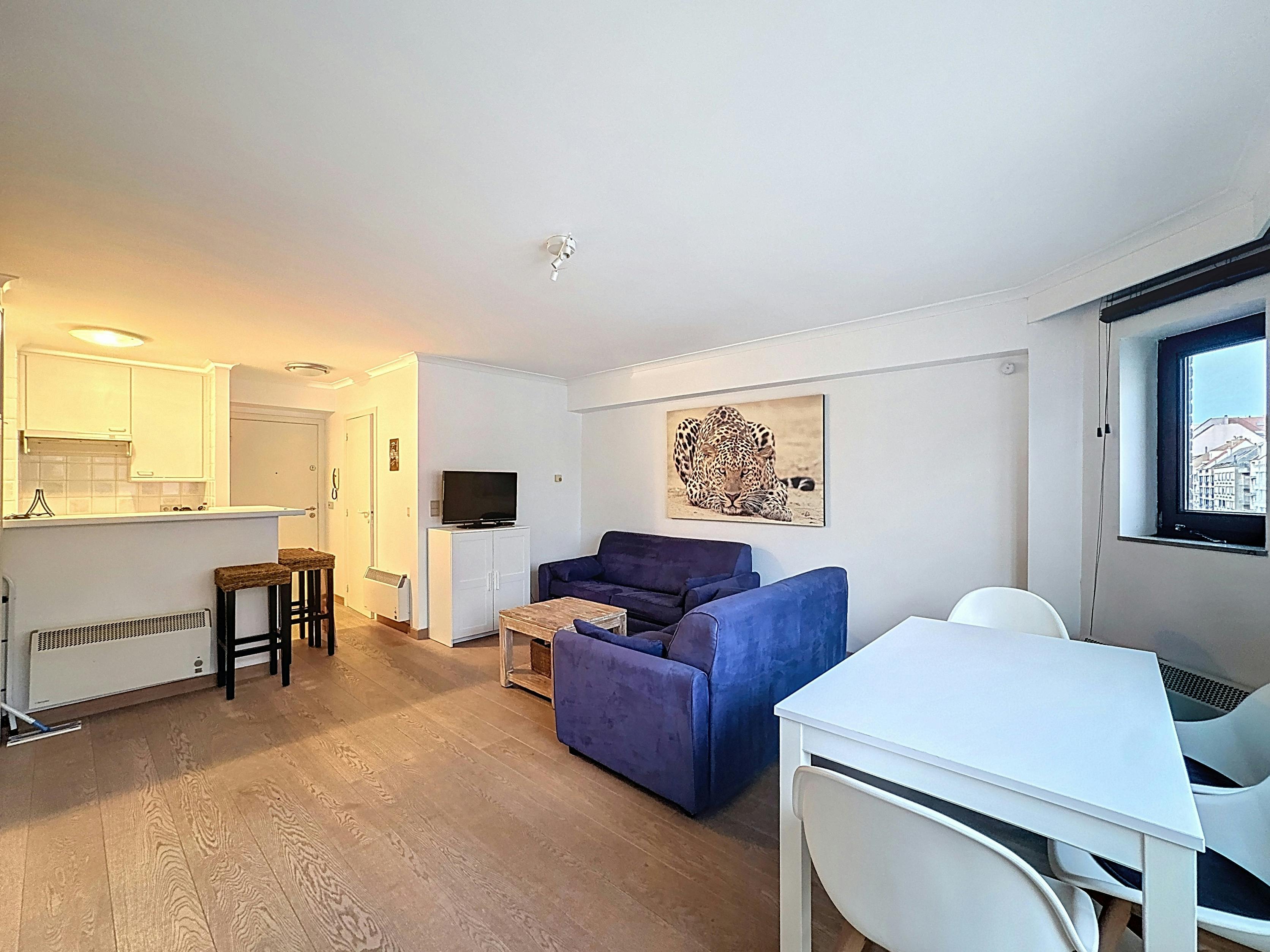 Studio met zijdelings zeezicht te koop in Knokke foto 3