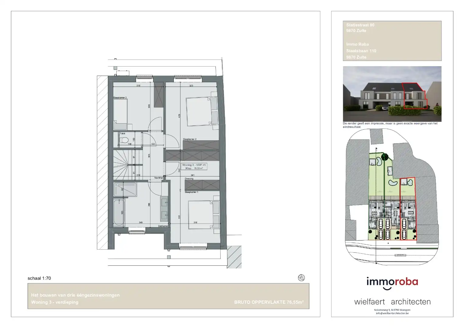 OPENDEUR 24/10 van 10h tot 12h!  Knappe nieuwbouwwoningen in het centrum van Zulte. Aankoop met 6% BTW mogelijk. foto 15