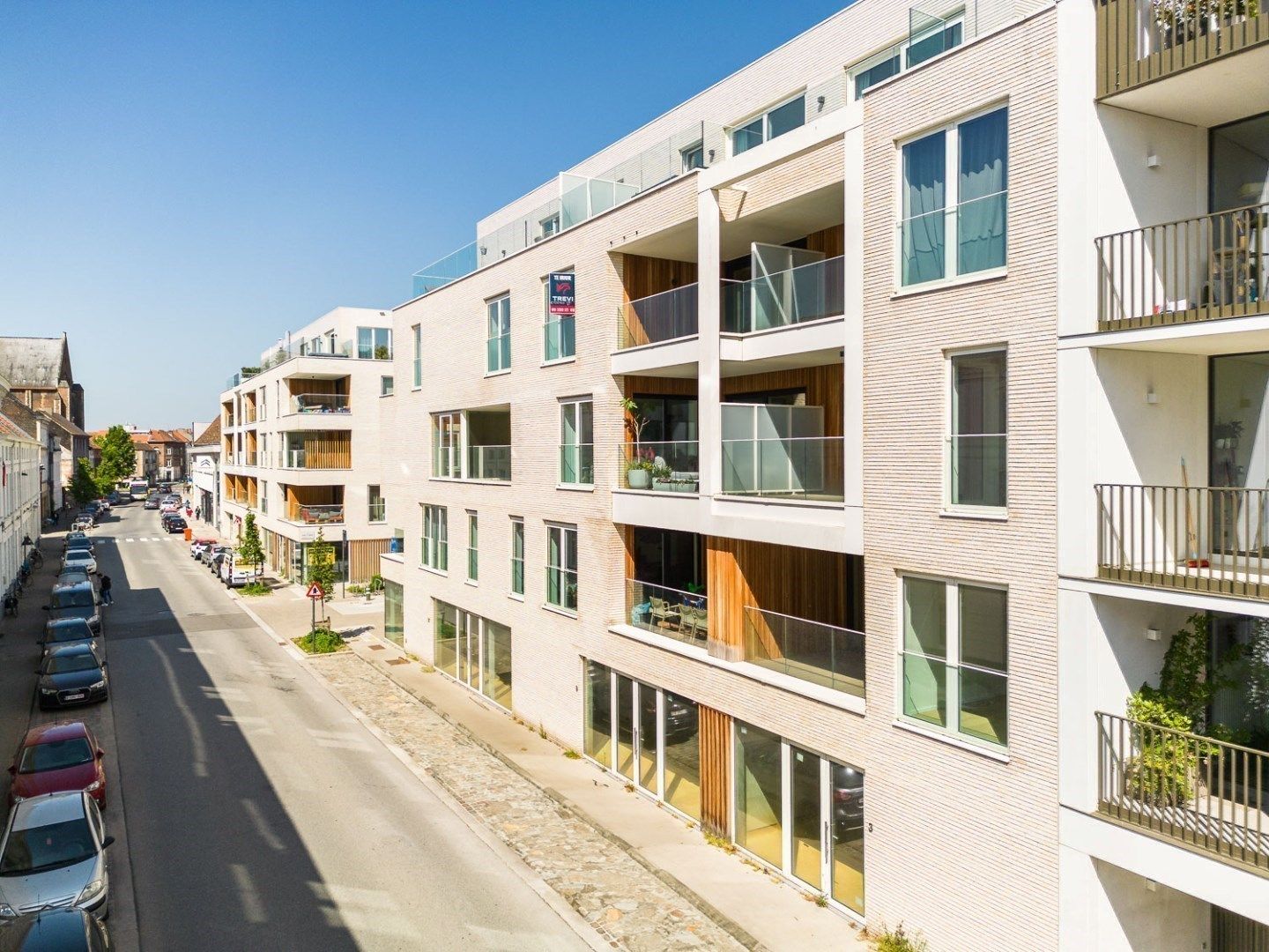 Ruim en energiezuinig hoekappartement met twee slaapkamers op toplocatie in Gent foto 2