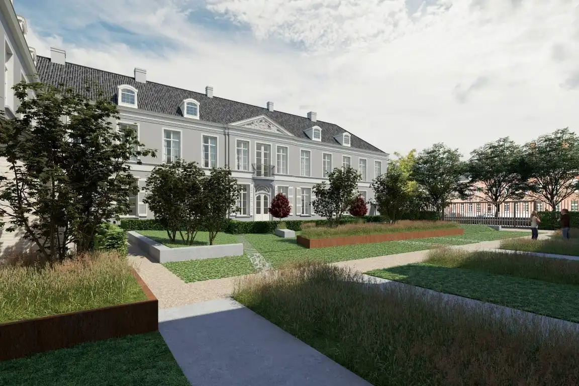 Staanplaats te koop in d'Hanins de Moerkerke foto 2