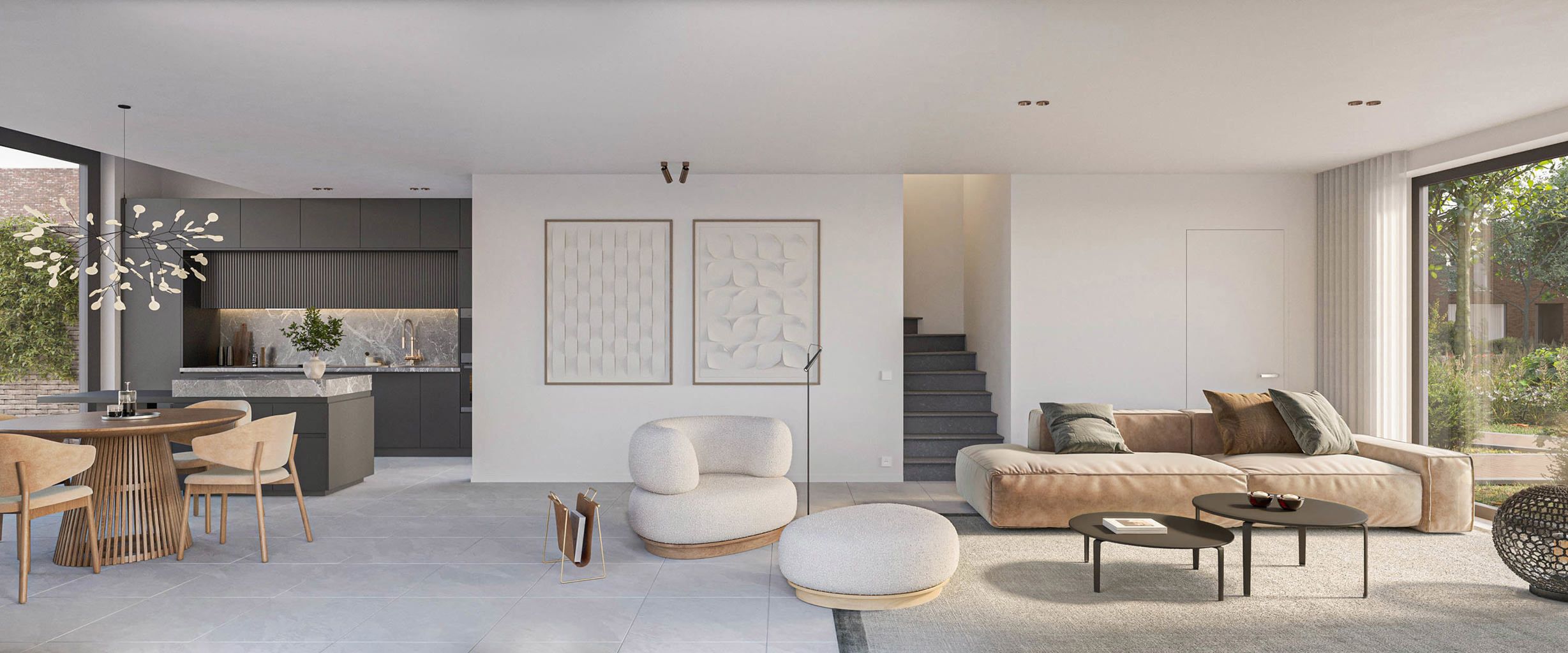 Woonerf met 12 doorzonwoningen en een centrale binnentuin foto 7