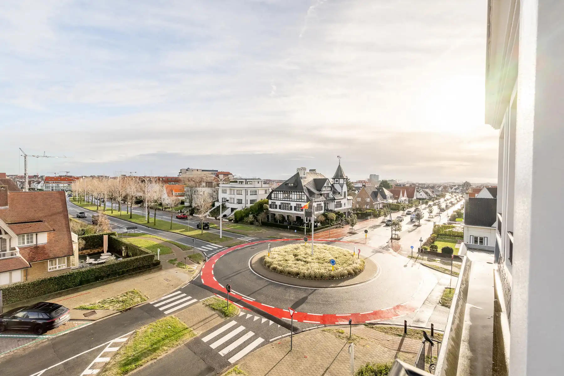 Hoofdfoto van de publicatie: Hoekappartement met open zichten op topligging