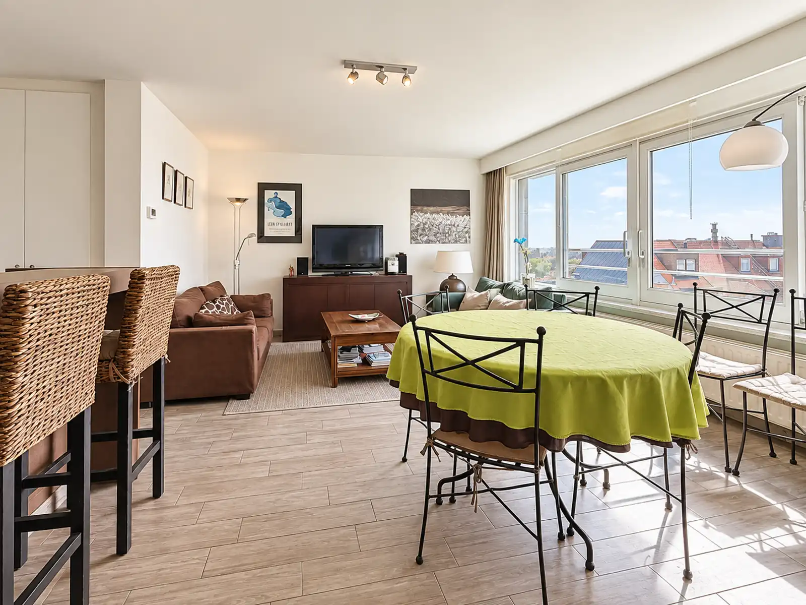 Duplex-penthouse met uniek zonneterras in het Zoute foto 2