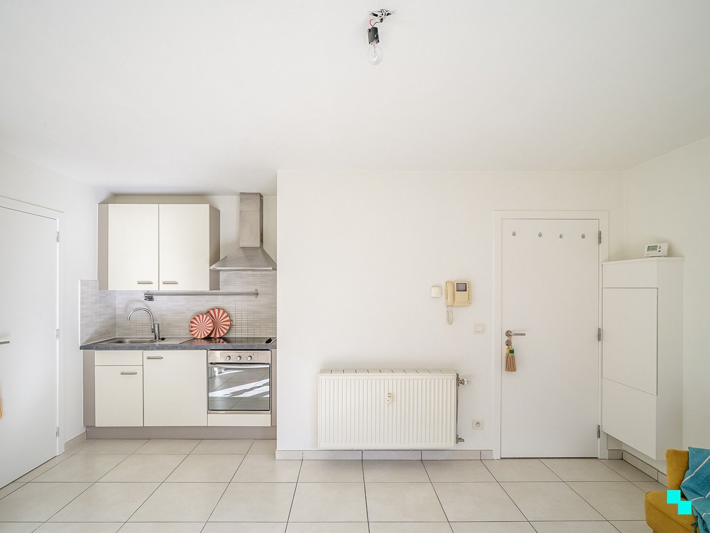 Gelijkvloers appartement met één slaapkamer in het hart van Merelbeke foto 4
