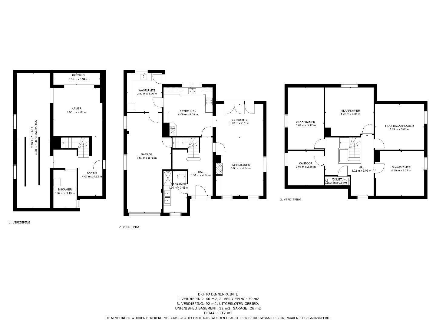 INSTAPKLARE GEZINSWONING MET 5 SLPKS OP PERCEEL VAN 931M² TE REKEM ! foto 28