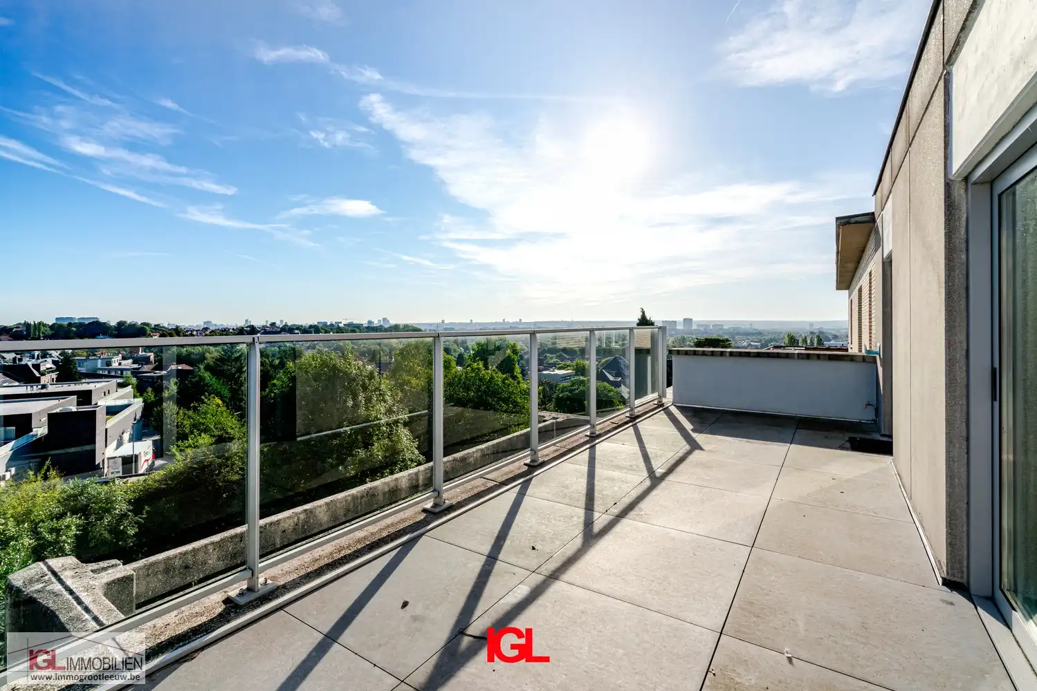 Penthouse-studio met 2 ruime terrassen te koop in Dilbeek foto 12