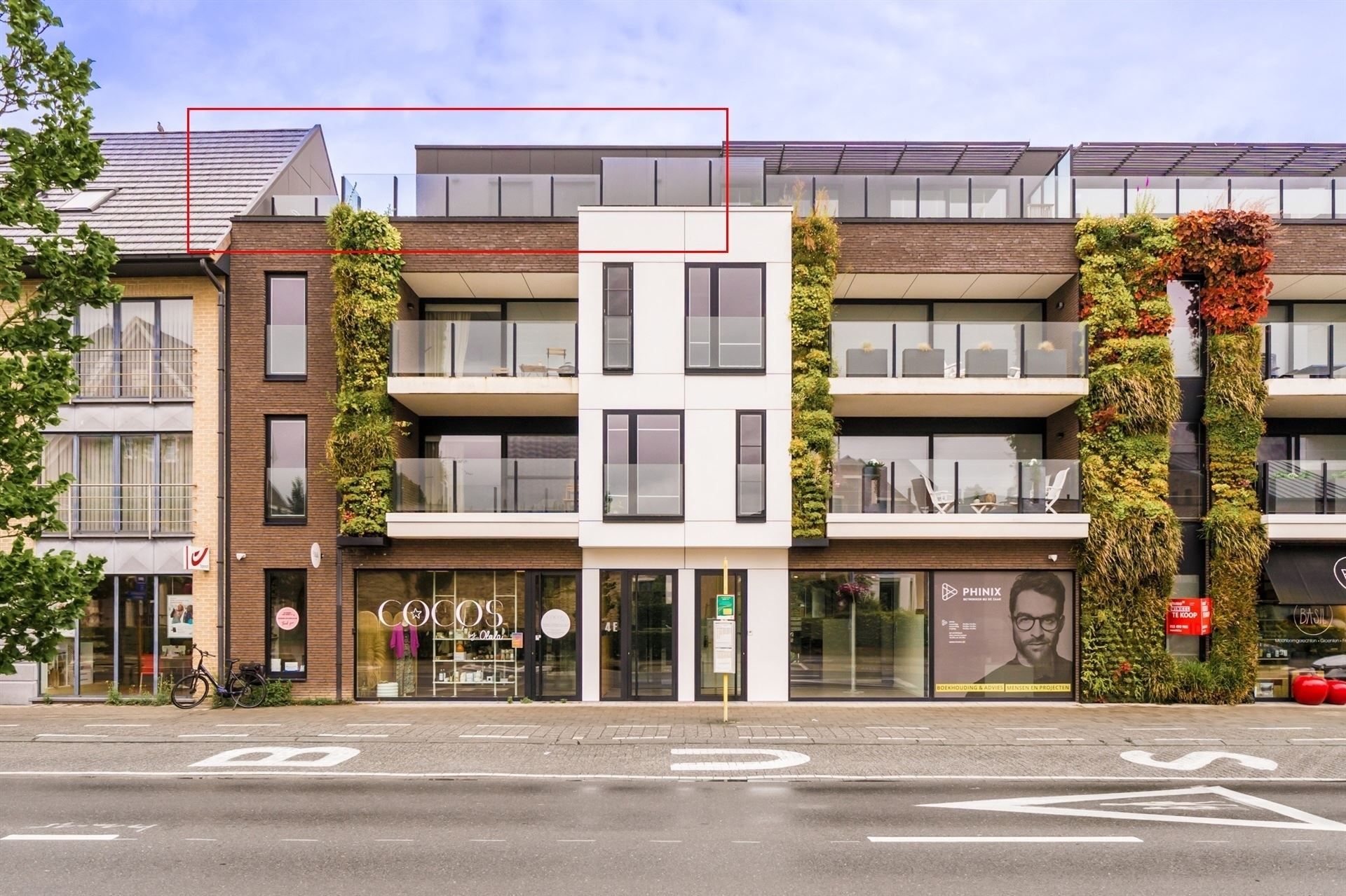 Luxe penthouse in centrum Bonheiden!(+ garage € 56.000) foto 2