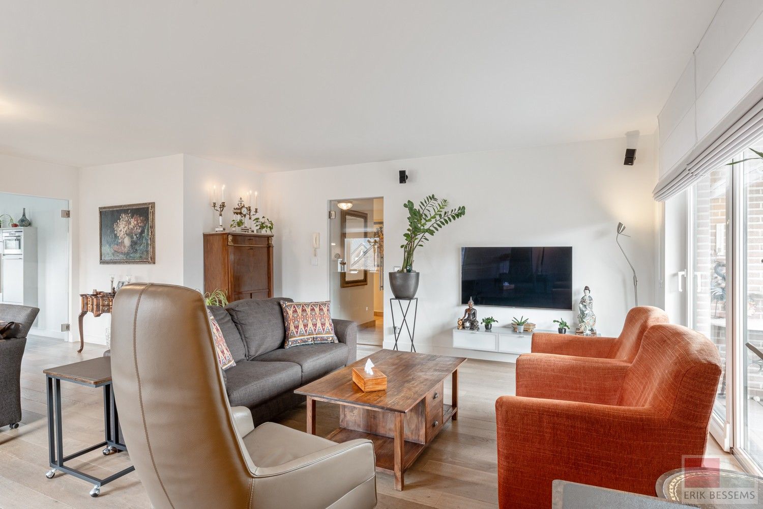 Appartement met 2 (optioneel 3) slpks en 2 terrassen met open zicht foto 10