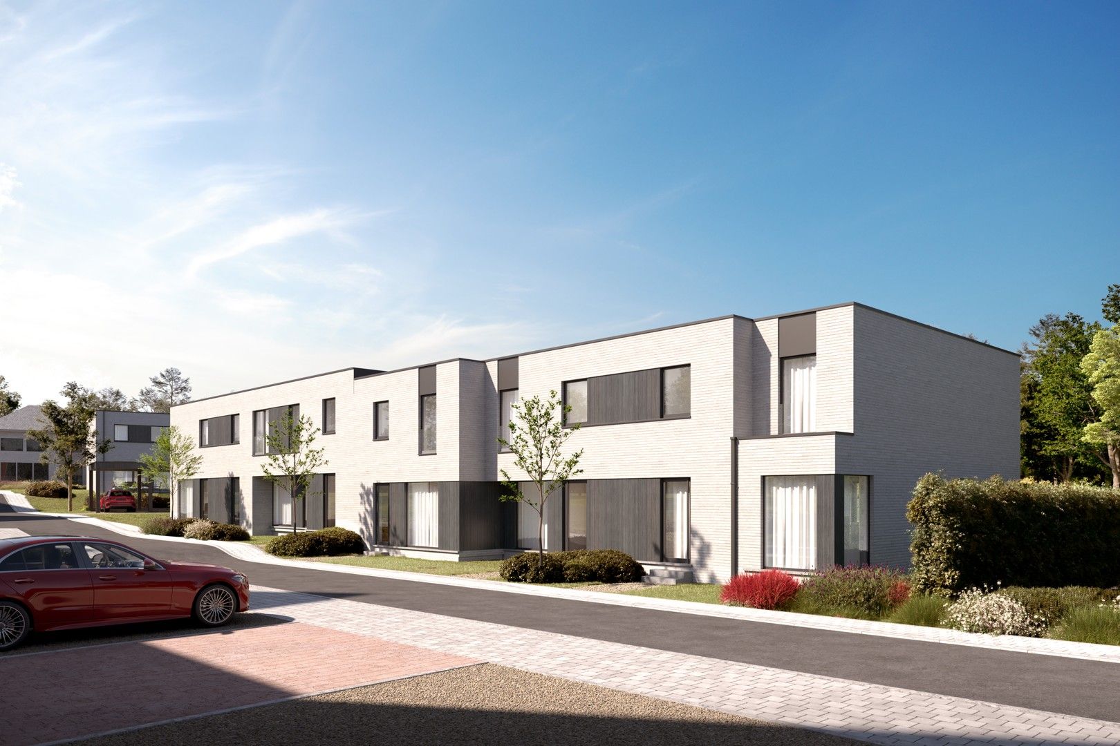 Nieuwbouwwonig met eigen parkeerplaats te Haaltert foto {{pictureIndex}}