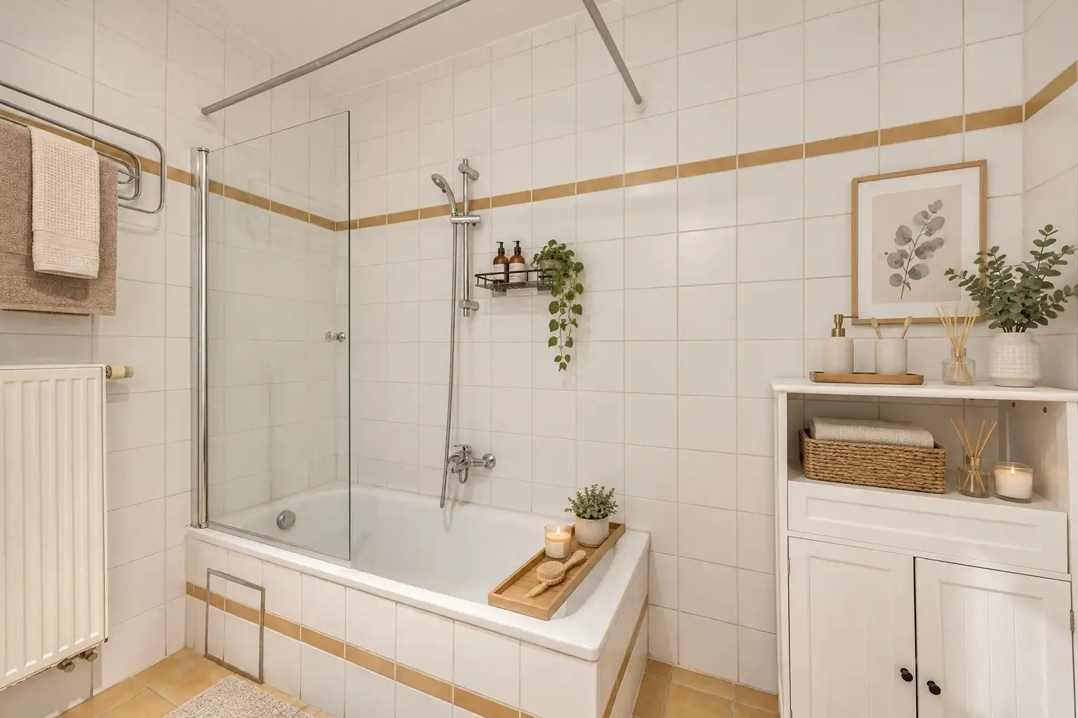 GELIJKVLOERS APPARTEMENT MET 2 SLAAPKAMERS EN GARAGE foto 11