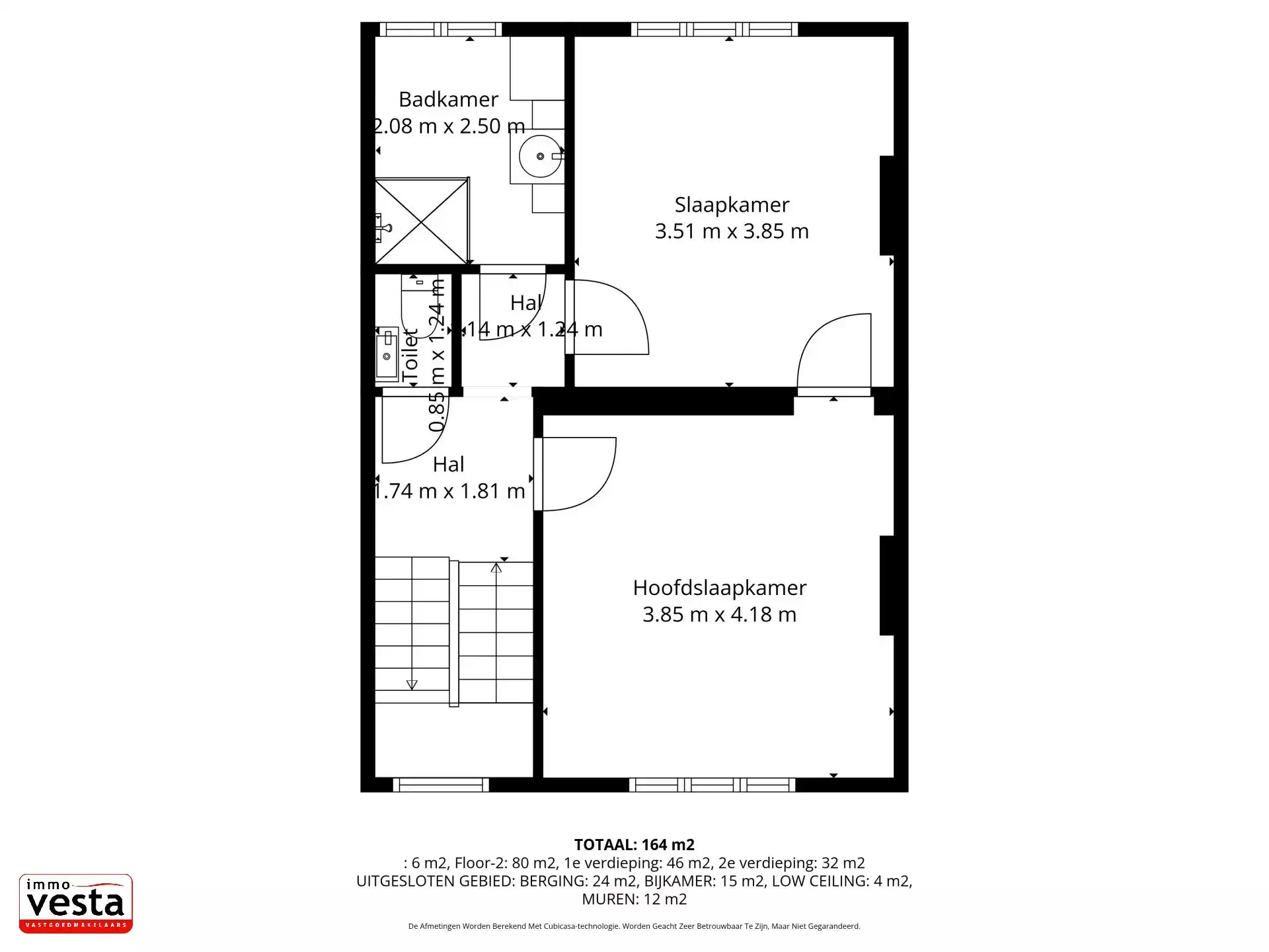 Goed gelegen, energetisch gerenoveerde stadwoning foto 28