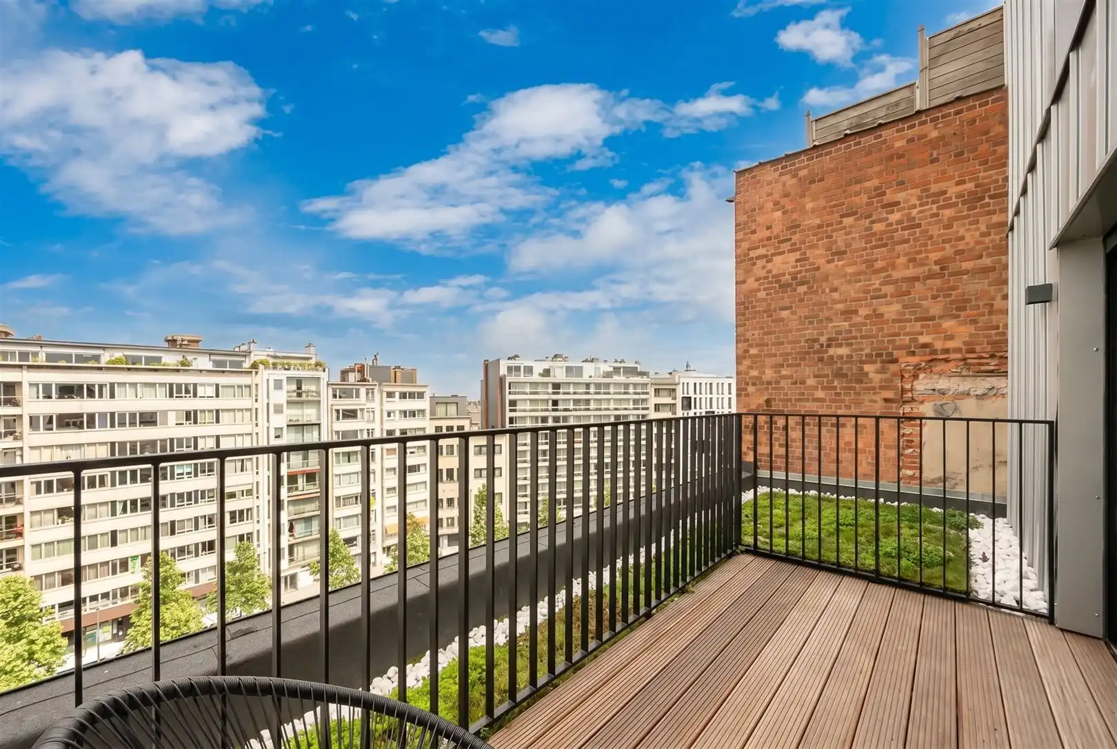 Volledige nieuw duplexappartement bovenop Art-Deco-gebouw foto 3