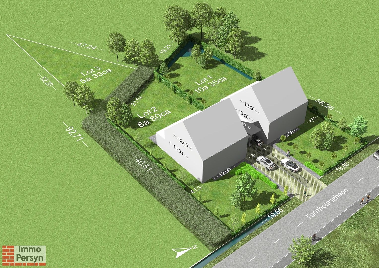 Bouwgrond in Okselaar te koop op 1035m² foto 3